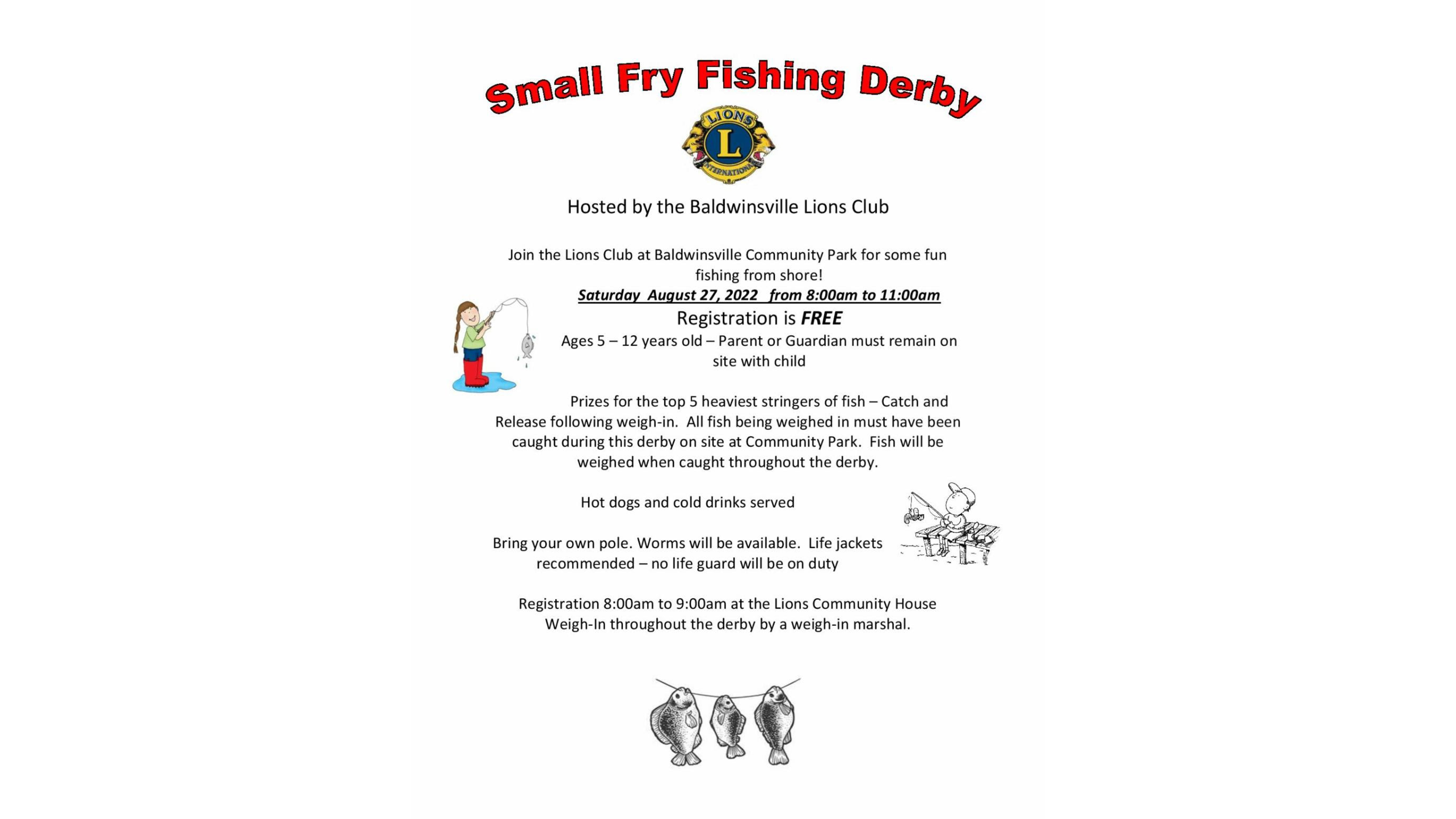 Small Fry Fishing Derby