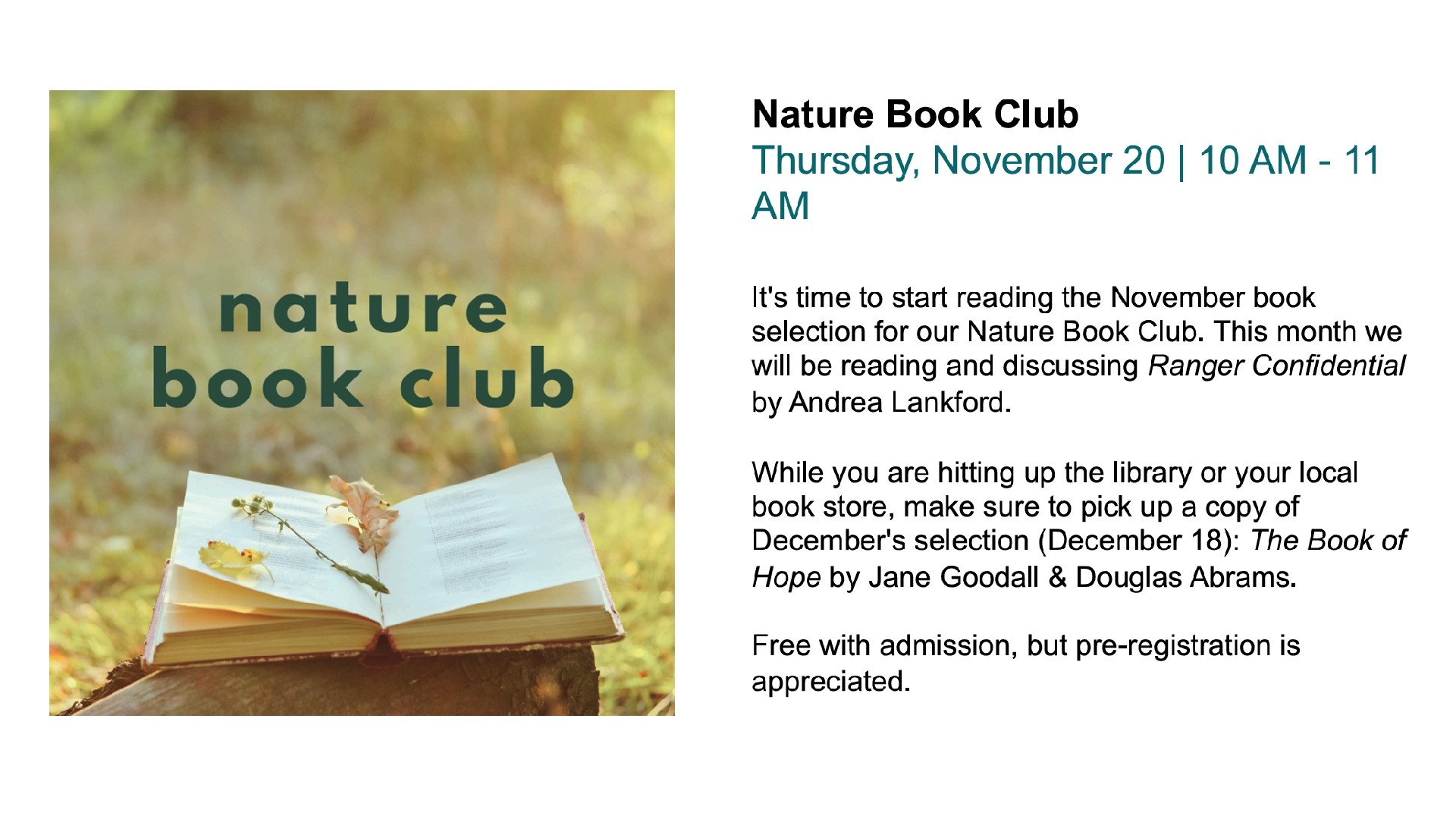 Nature Book Club