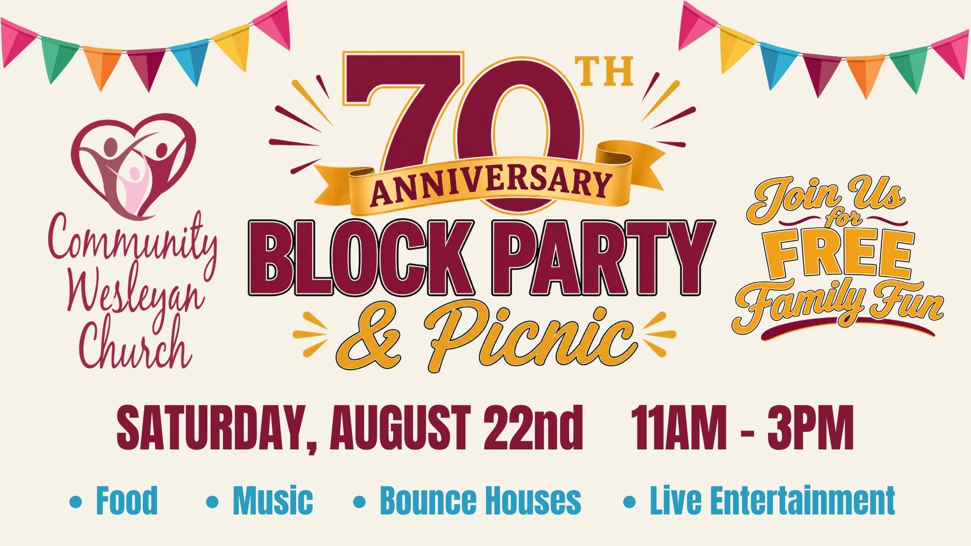 70th Anniversary Block Party 16 x 9 promo